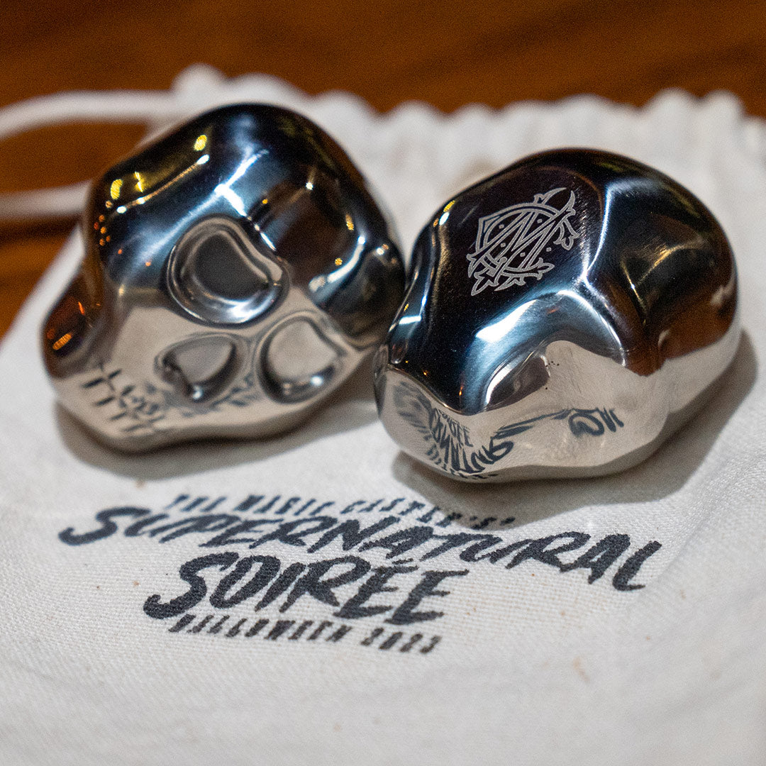 Halloween Whiskey Skull Cubes